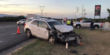 Siete lesionados deja choque en la carretera a Zaragoza