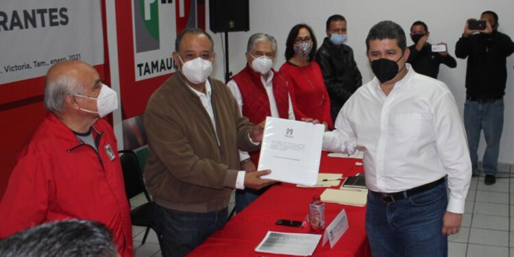 Registra PRI aspirantes a candidatos para 24 de las 43 alcaldías en Tamaulipas