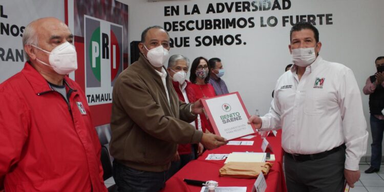 Registra PRI aspirantes a candidatos para 24 de las 43 alcaldías en Tamaulipas