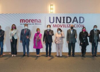 Ganadores de encuestas refrendan unidad de MORENA y lealtad a 4T