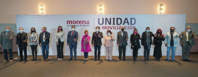 Ganadores de encuestas refrendan unidad de MORENA y lealtad a 4T