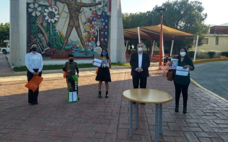 Premia UAT a ganadores del certamen infantil de dibujo en divulgación científica