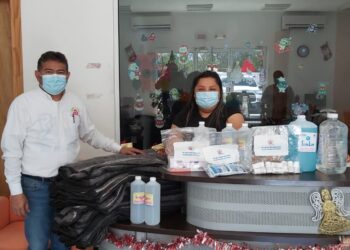 Envía DIF Tamaulipas cubrebocas y gel antibacterial a centros asistenciales de la entidad 