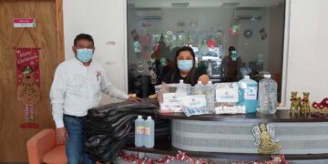 Envía DIF Tamaulipas cubrebocas y gel antibacterial a centros asistenciales de la entidad 