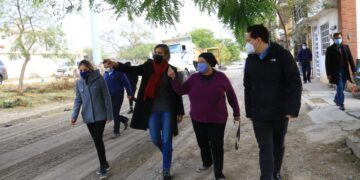 Supervisa alcaldesa Pilar Gómez mejoramiento de vialidades en Victoria