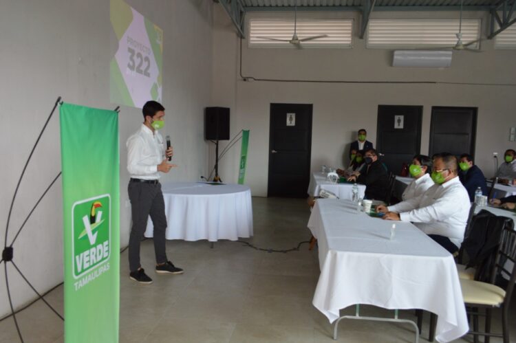 Capacita el PVEM a las dirigencias municipales en Tamaulipas