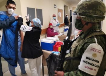 Participa Alcalde en reunión con SEDENA; presentan avances de vacunación contra COVID-19