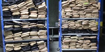 Encuentran carga de marihuana entre artículos domésticos mexicanos