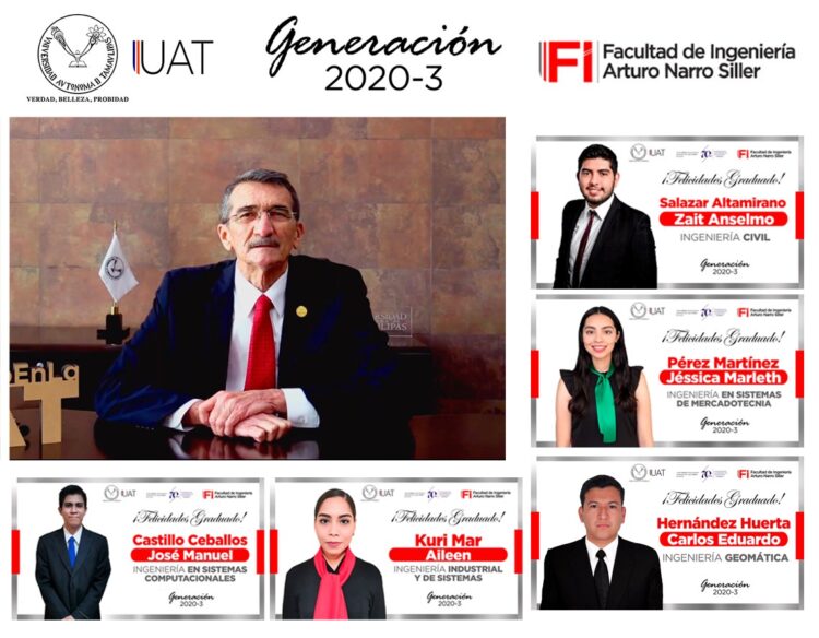 Egresa nueva generación de ingenieros de la UAT Campus Tampico