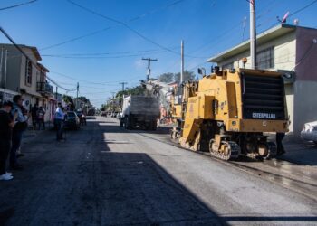 Continúa Gobierno de Matamoros pavimentando accesos; inicia obra por 4.3 millones