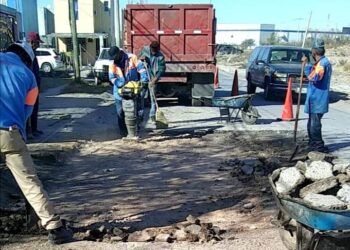 Reparan validades  en El Campanario