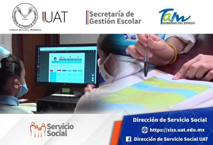 Lanza UAT convocatoria “Cuenta conmigo” para apoyar con el Servicio Social a niñez escolar de primaria