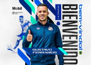 El Puebla anuncia al brasileño Gustavo Ferrareis como su nuevo delantero