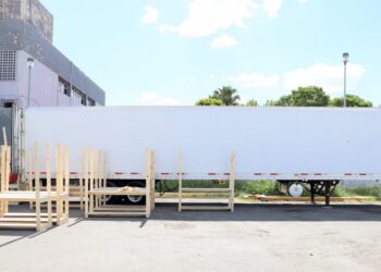 Apoya gobierno de Nuevo Laredo con morgues móviles a hospitales por Covid