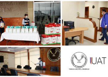 Intensifica UAT acciones de prevención contra el COVID-19