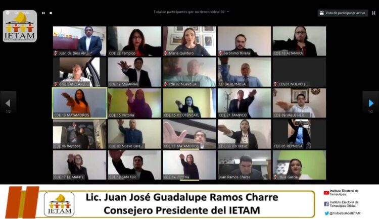 Protestan 65 presidentes de Consejos Municipales y Distritales Electorales en Tamaulipas