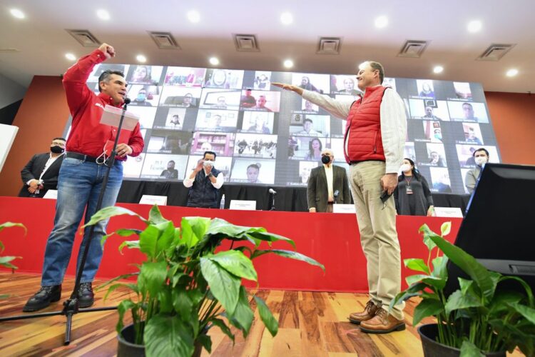 Protesta Ernesto Gándara como candidato del PRI a gubernatura de Sonora