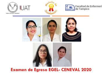 Egresadas de Enfermería UAT Tampico reciben medalla de excelencia EGEL-Ceneval
