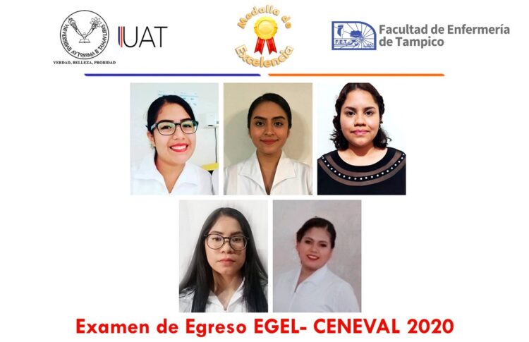 Egresadas de Enfermería UAT Tampico reciben medalla de excelencia EGEL-Ceneval
