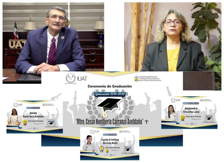 Celebra graduación virtual la Unidad Académica de Trabajo Social-UAT