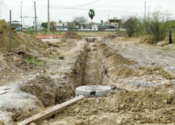 Repara Obras Públicas 3 subcolectores de drenaje en Nuevo Laredo