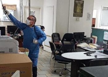 Atiende Municipio sanitización  en Fiscalía de Justicia del Estado