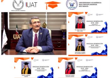 Realiza UAT ceremonia virtual de graduación de la UAM Río Bravo