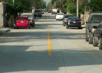 Rehabilitan calles en 9 colonias de Nuevo Laredo