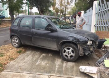 Deja choque daños por 30 mil pesos