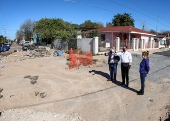 Supervisa Rivas obras  del Colector Guatemala en Nuevo Laredo