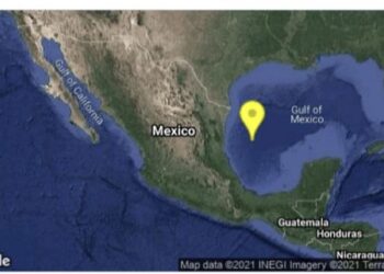 Se registra sismo frente a costa de Ciudad Madero