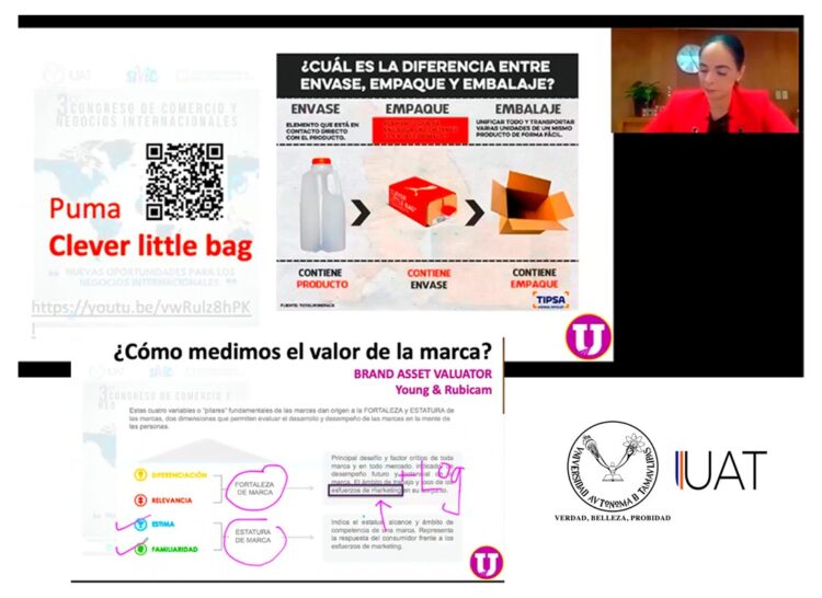 Exponen en la UAT temas de marketing y logística sustentable