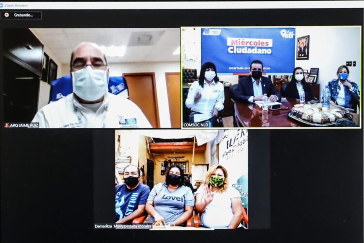 Atiende alcalde a neolaredenses en ‘Miércoles Ciudadano’