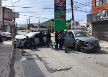 Un lesionado en costoso choque