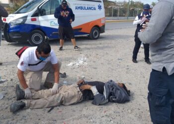 Herrero lesionado en un aparatoso choque