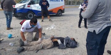 Herrero lesionado en un aparatoso choque