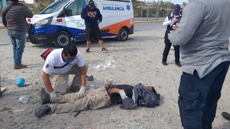 Herrero lesionado en un aparatoso choque
