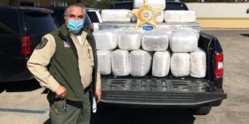 Sheriff de Laredo, Texas incauta carga de marihuana