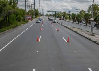 Programa Matamoros para el 2021, pavimentación de 20 avenidas principales
