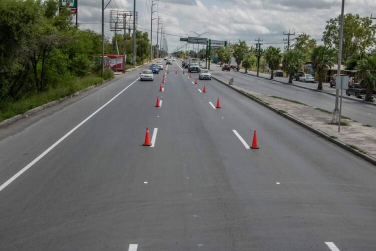 Programa Matamoros para el 2021, pavimentación de 20 avenidas principales