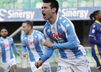 El Chucky Lozano marca el gol más rápido en la historia del Napoli… ¡a los nueve segundos!