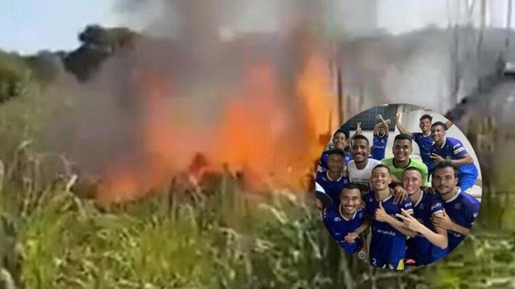 Tragedia en el futbol, jugadores fallecen en accidente aéreo