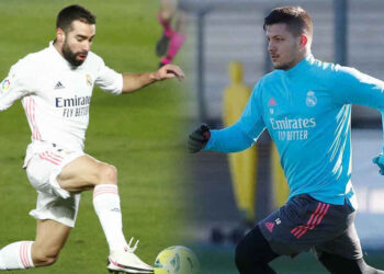 Dani Carvajal y Luka Jovic, bajas para la semifinal de Supercopa
