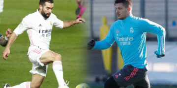 Dani Carvajal y Luka Jovic, bajas para la semifinal de Supercopa