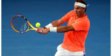 Nadal empieza el año ganando a Thiem en la exhibición de Adelaida