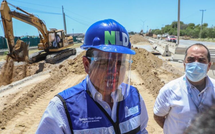 Anuncia Rivas inversión millonaria  en drenaje del arroyo ‘El Coyote’