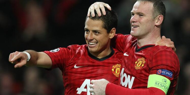 Chicharito dedica emotiva despedida a Wayne Rooney: “Gracias por todo lo que hiciste por mi carrera”