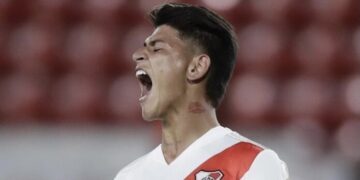 Noche de pesadilla para Jorge Carrascal en la semifinal de ida de la Copa Libertadores