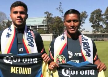 Pedro Aquino y Alan Medina dan primeras palabras como jugadores del América