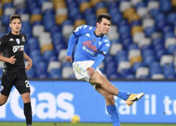 Chucky Lozano anota un golazo y brinda una asistencia en la Copa Italia